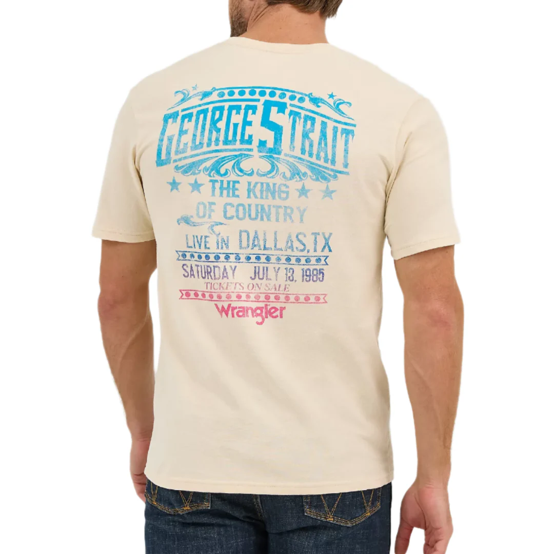 Wrangler Men's George Strait Concert T-Shirt