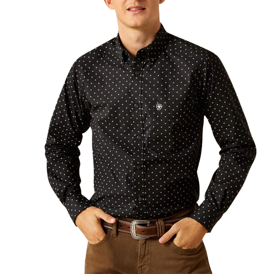 Ariat Men's Seymour Fitted Long Sleeve Button Shirt