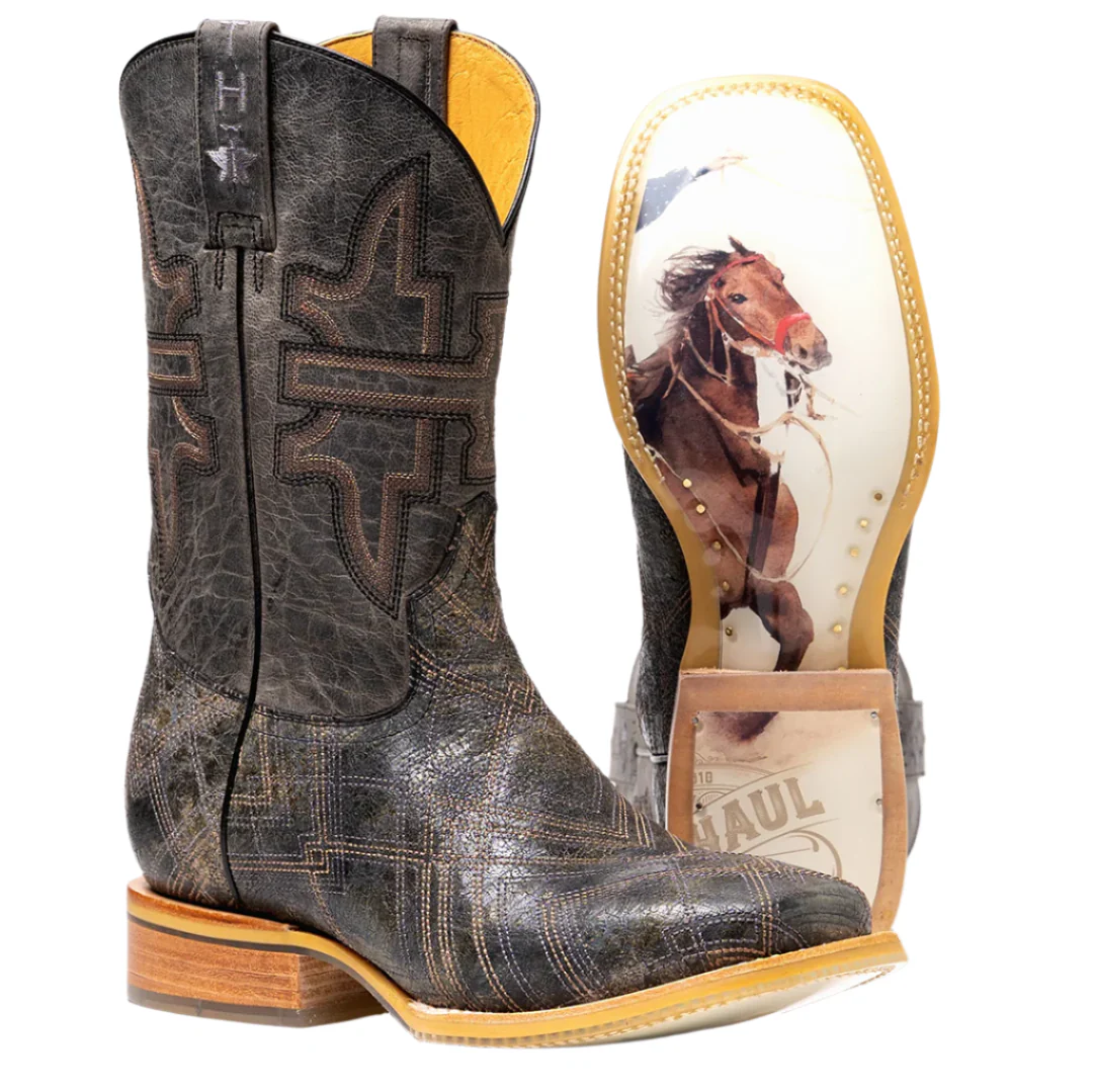 Tin Haul Men's Rodeo Sole Cowboy Boots