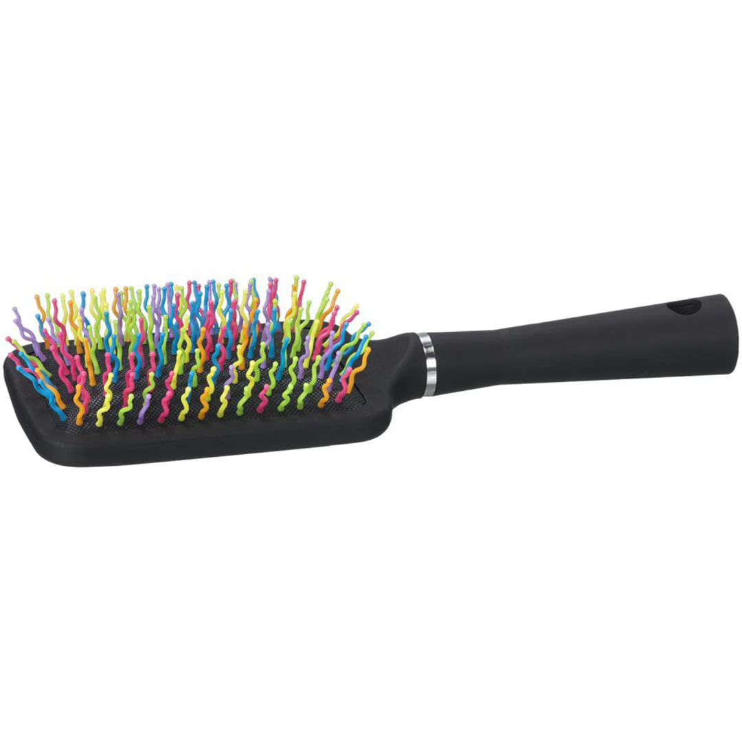 Tough 1 Rainbow Bristle Mane and Tail Brush