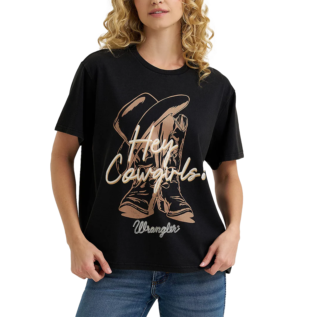 Wrangler Women's Western Graphic Girlfriend T-Shirt