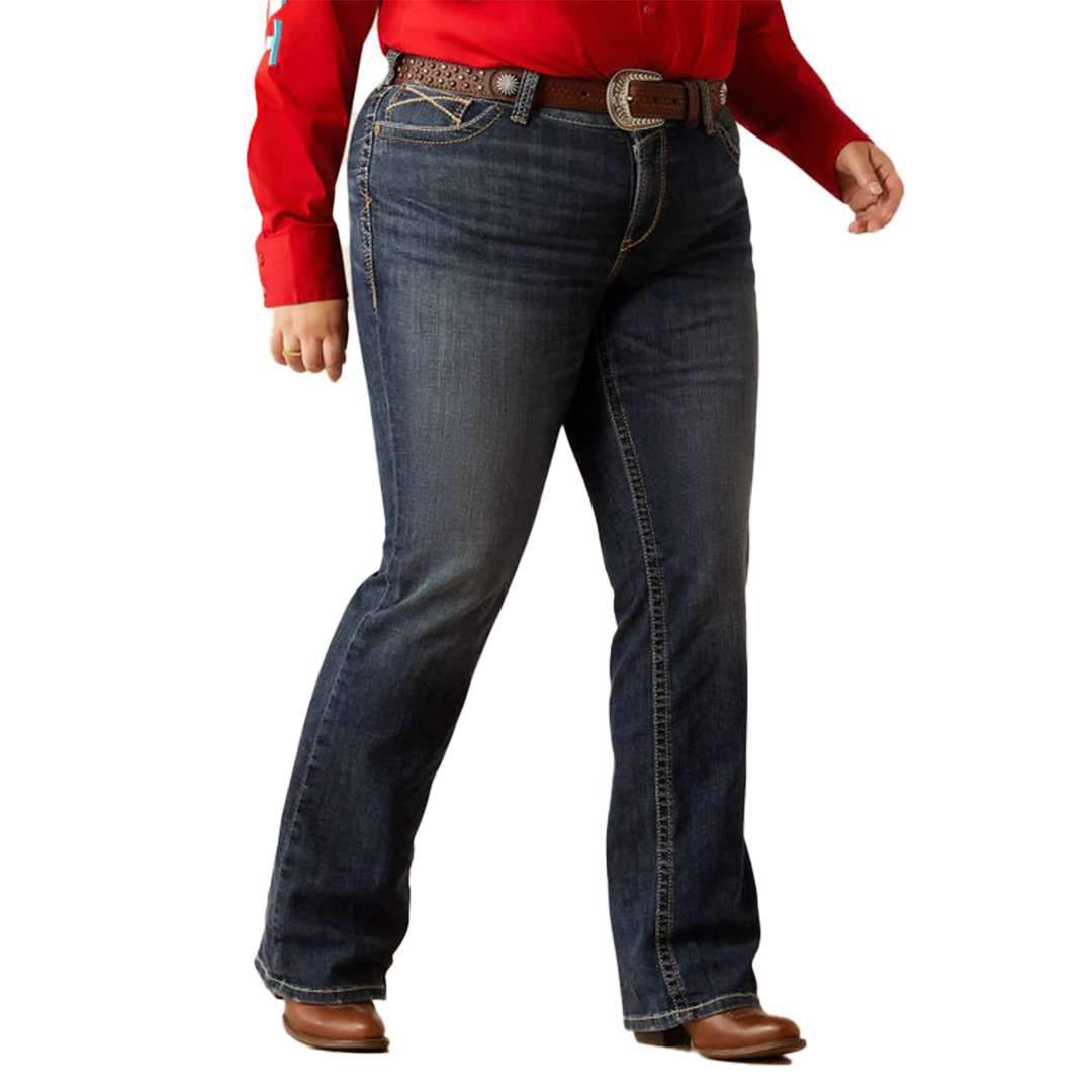 Ariat Women's Mid Rise Lilla Bootcut Jeans