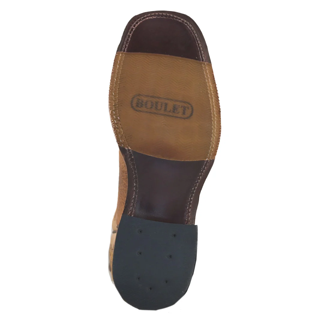 Boulet Men's Wyoming Square Toe Cowboy Boots
