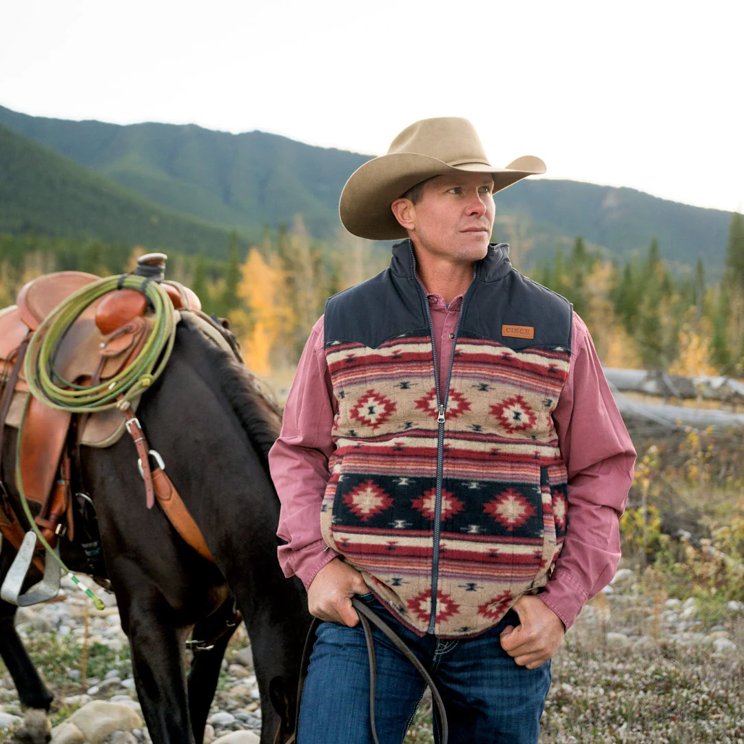 Cinch Men's Reversible Quilted Vest