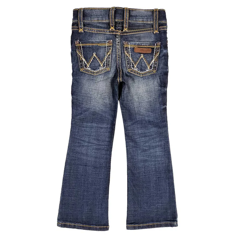 Wrangler Girls' Slim Fit Bootcut Jeans