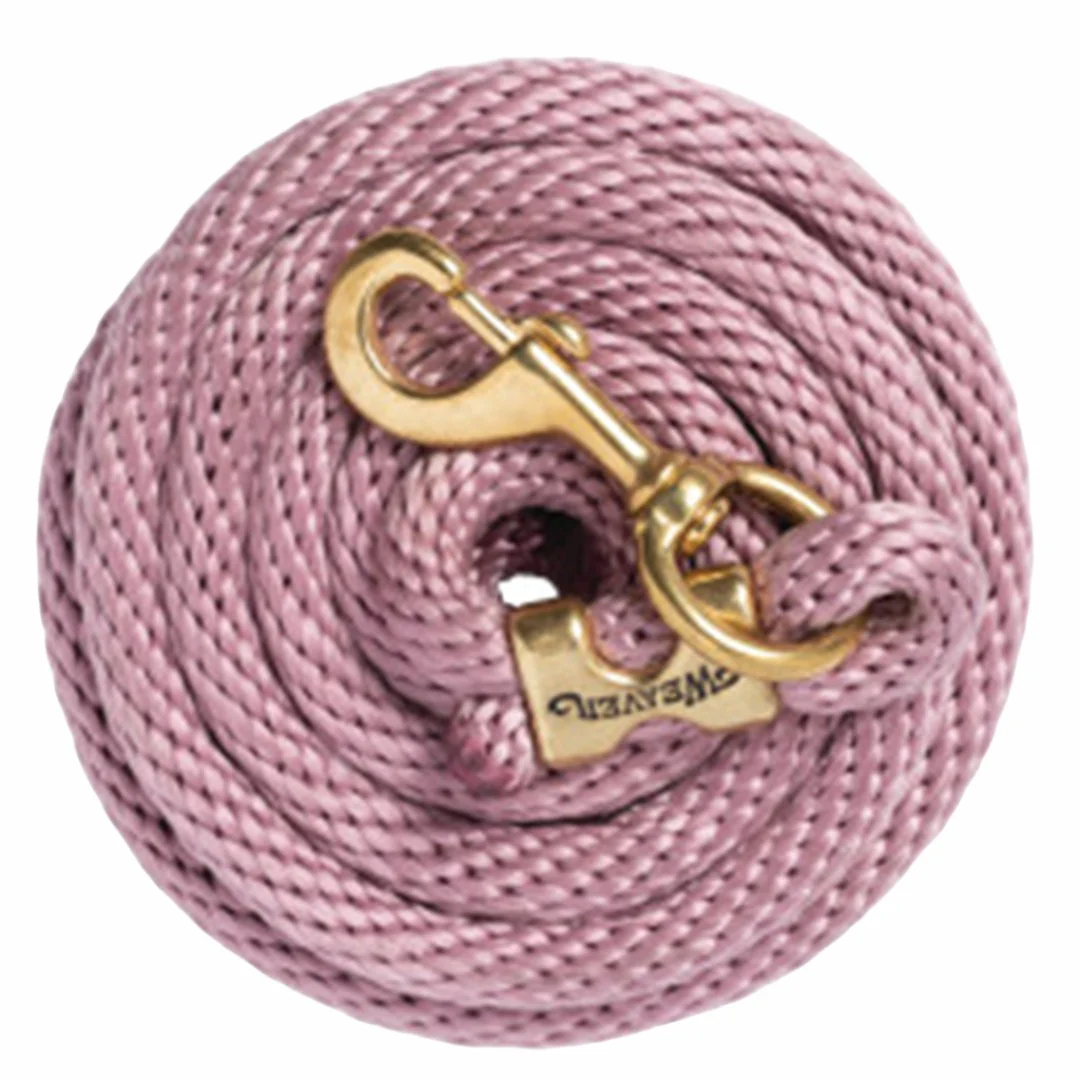 Weaver Poly Lead Rope W/a Solid Brass 225 Snap
