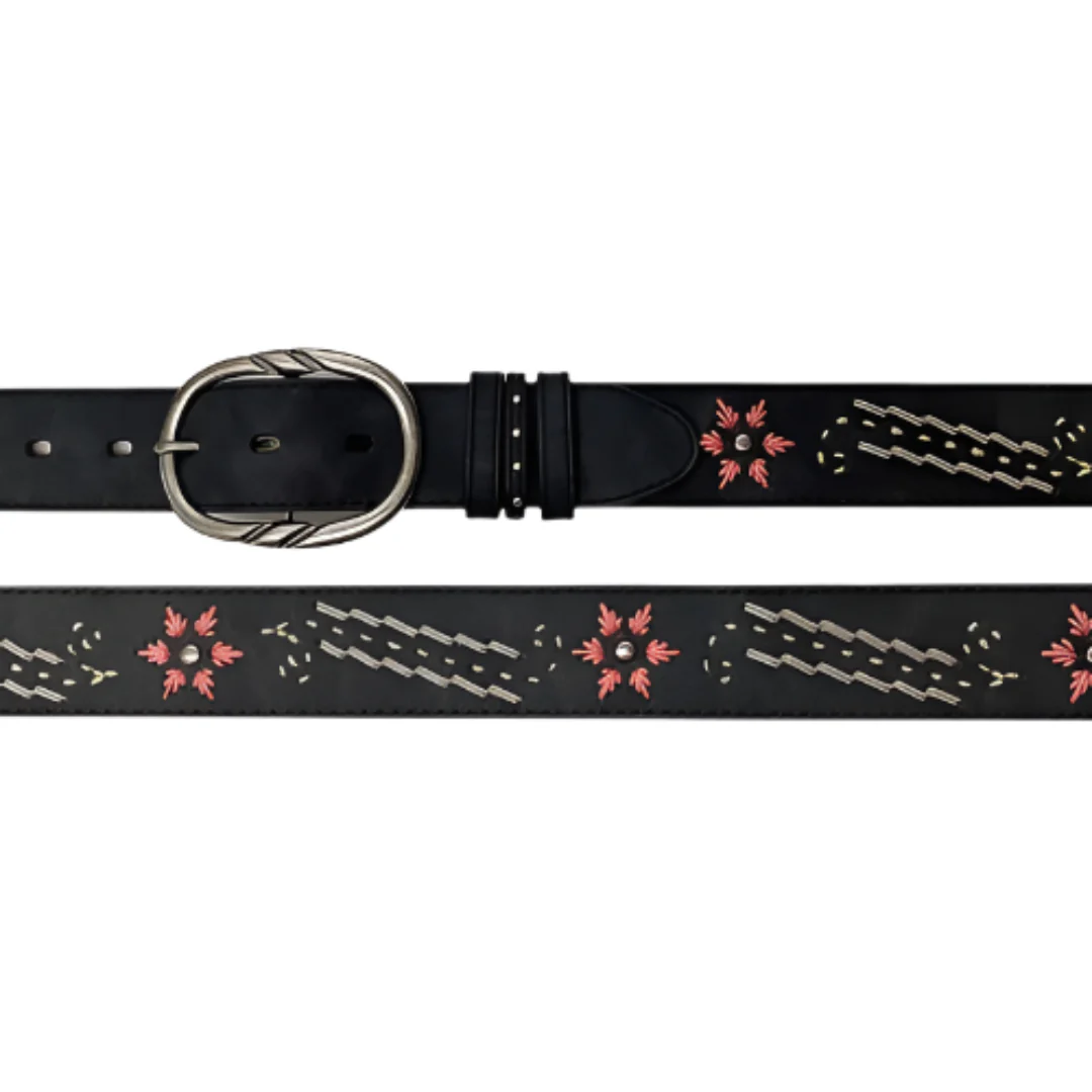 Cowgirls Rock Women's Laced and Embroidery Belt