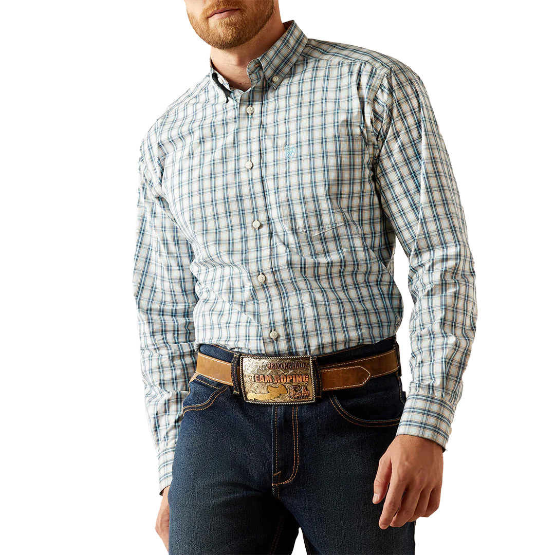 Ariat Men's Pro Series Shelton Classic Fit Long Sleeve Button Shirt