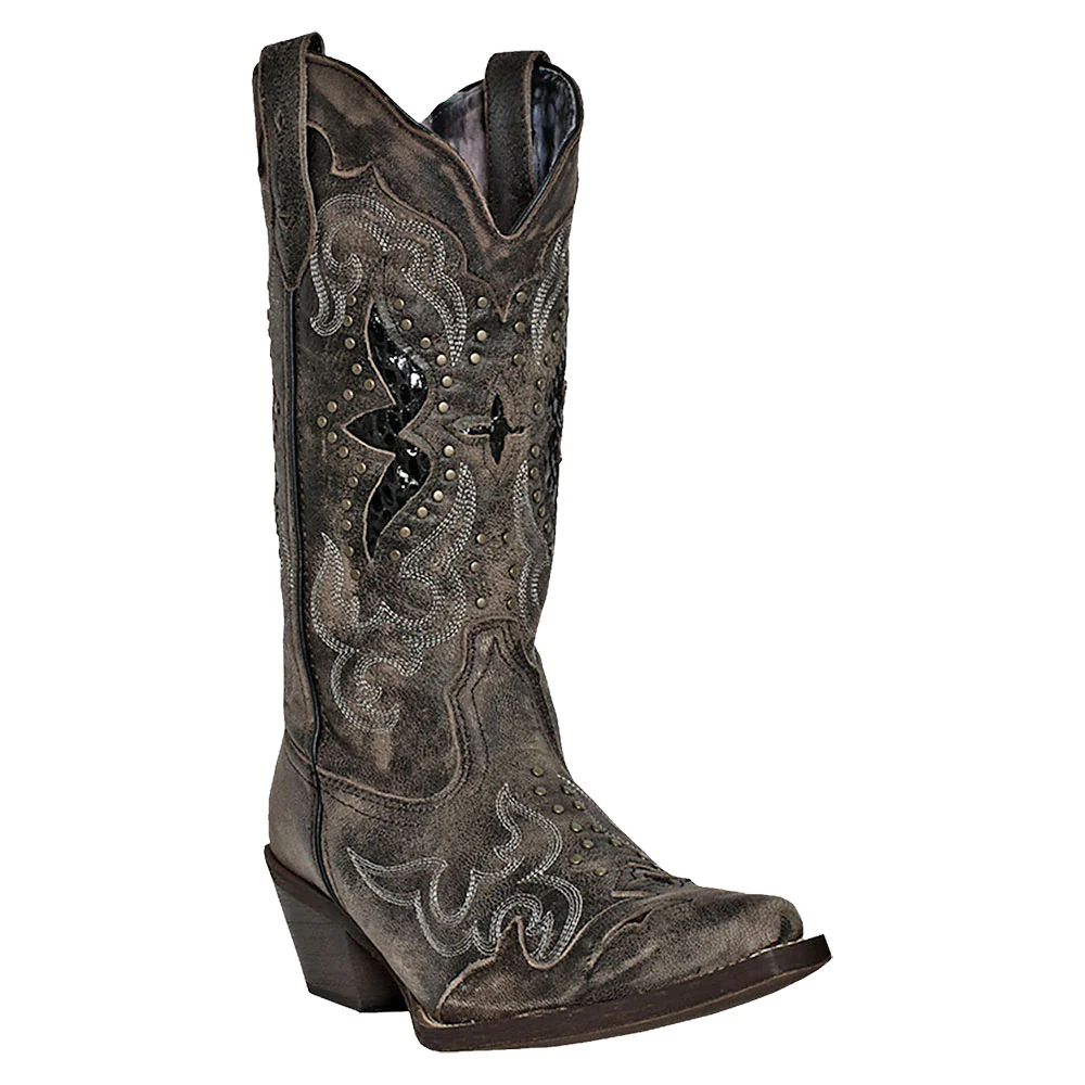 Laredo Women's Lucretia Snip Toe Cowgirl Boots