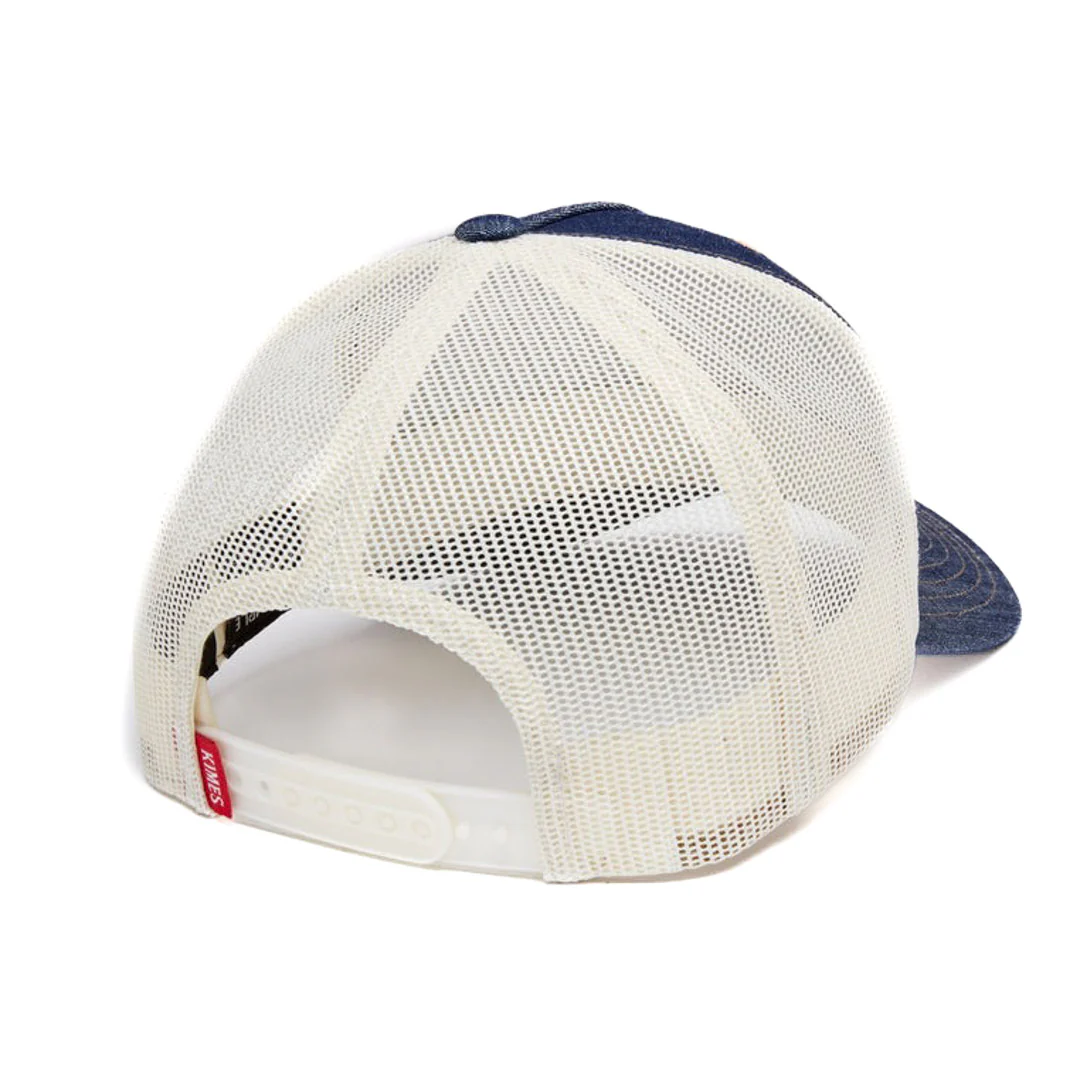 Kimes Ranch Unisex Denim Roped LP Trucker Snap Back Cap