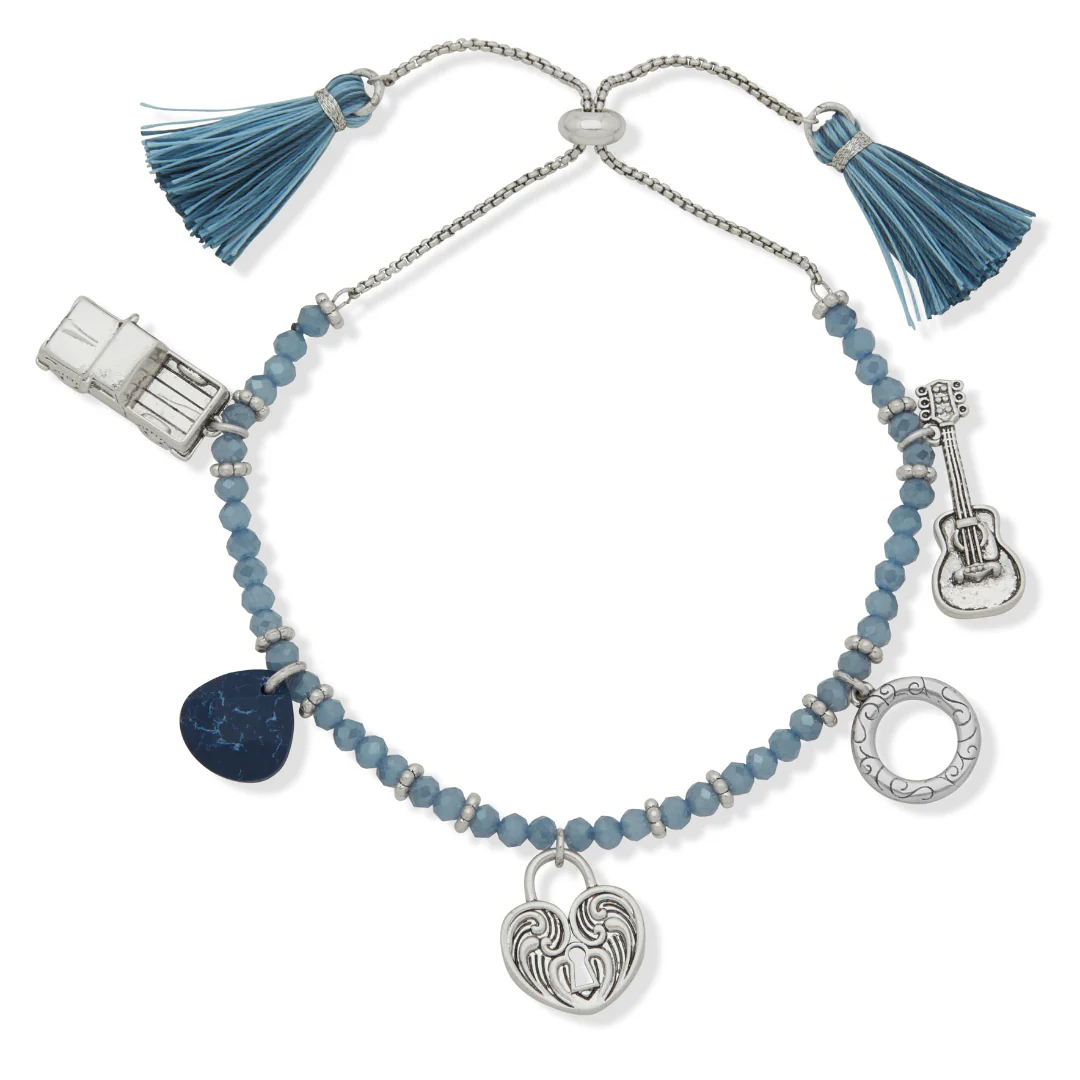 Lainey Wilson Beaded Charm Bracelet