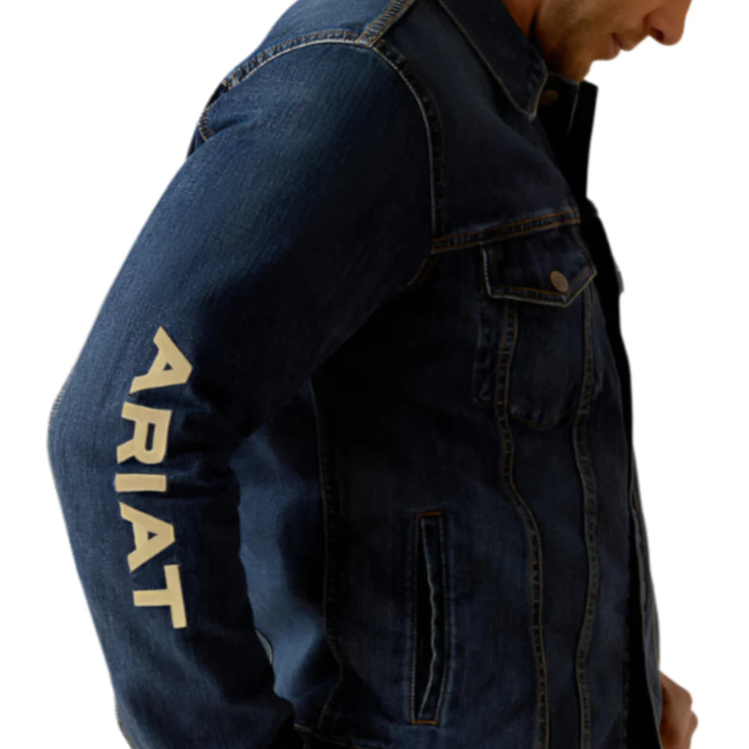 Ariat Men's Denim Team Trucker Jacket