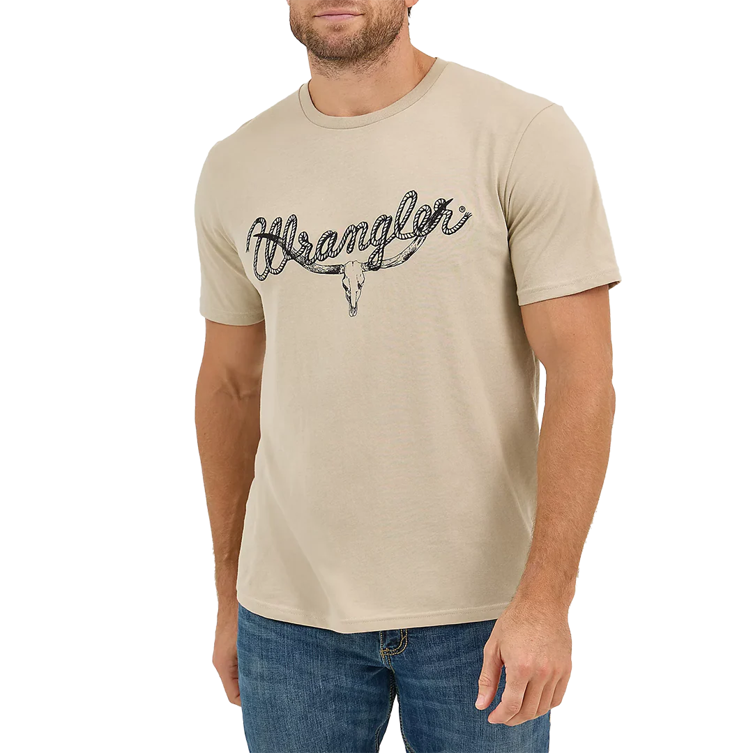 Wrangler Men's Longhorn Graphic T-Shirt