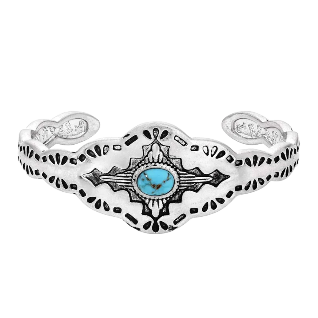 Montana Silversmiths Skies Turquoise Cuff Bracelet