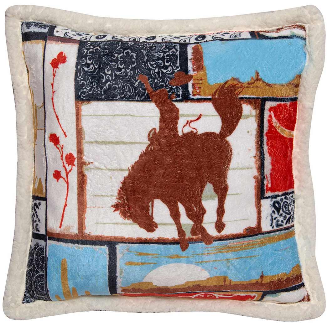 Wrangler Vintage Western Pillow