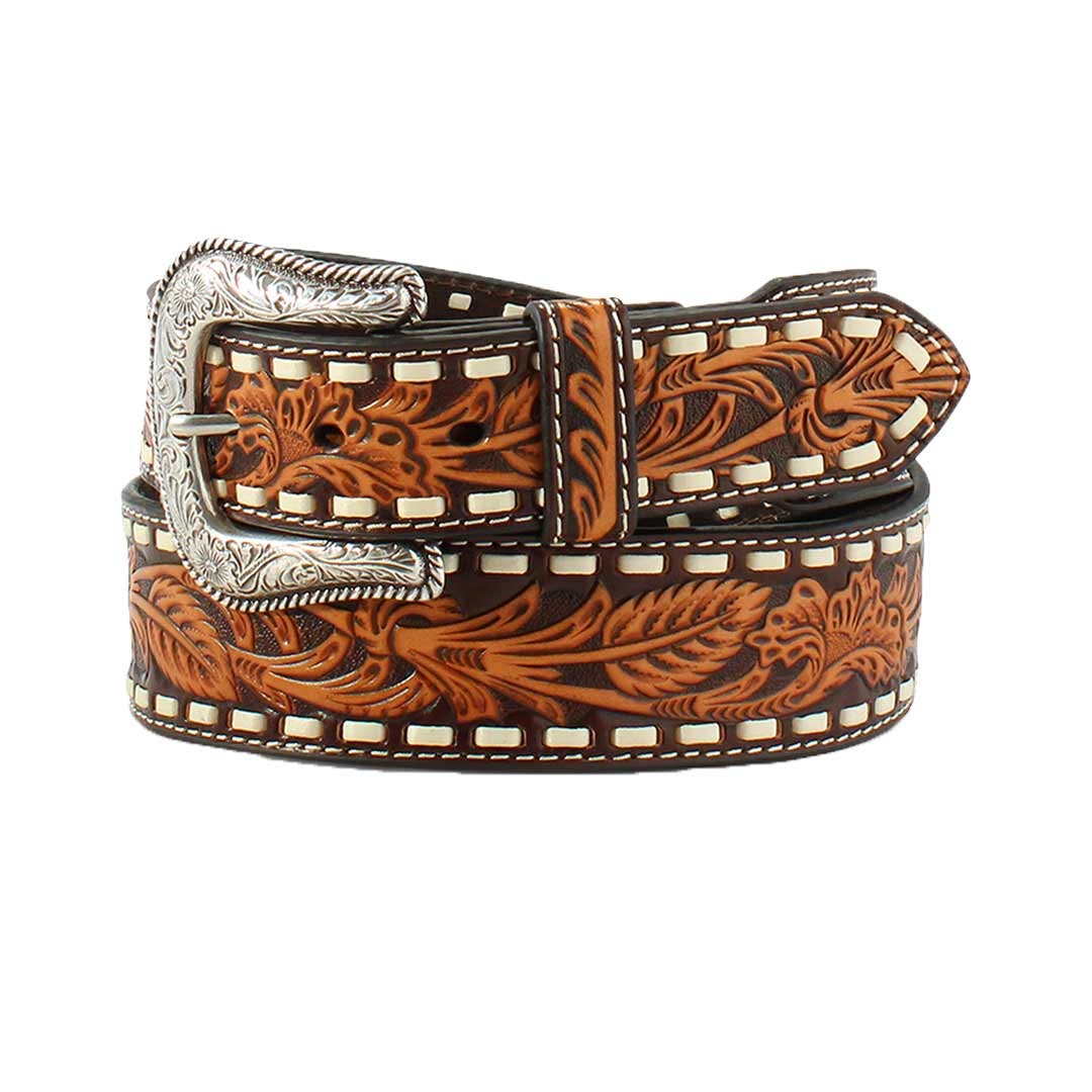 Ariat Men's Floral Embossed Belt