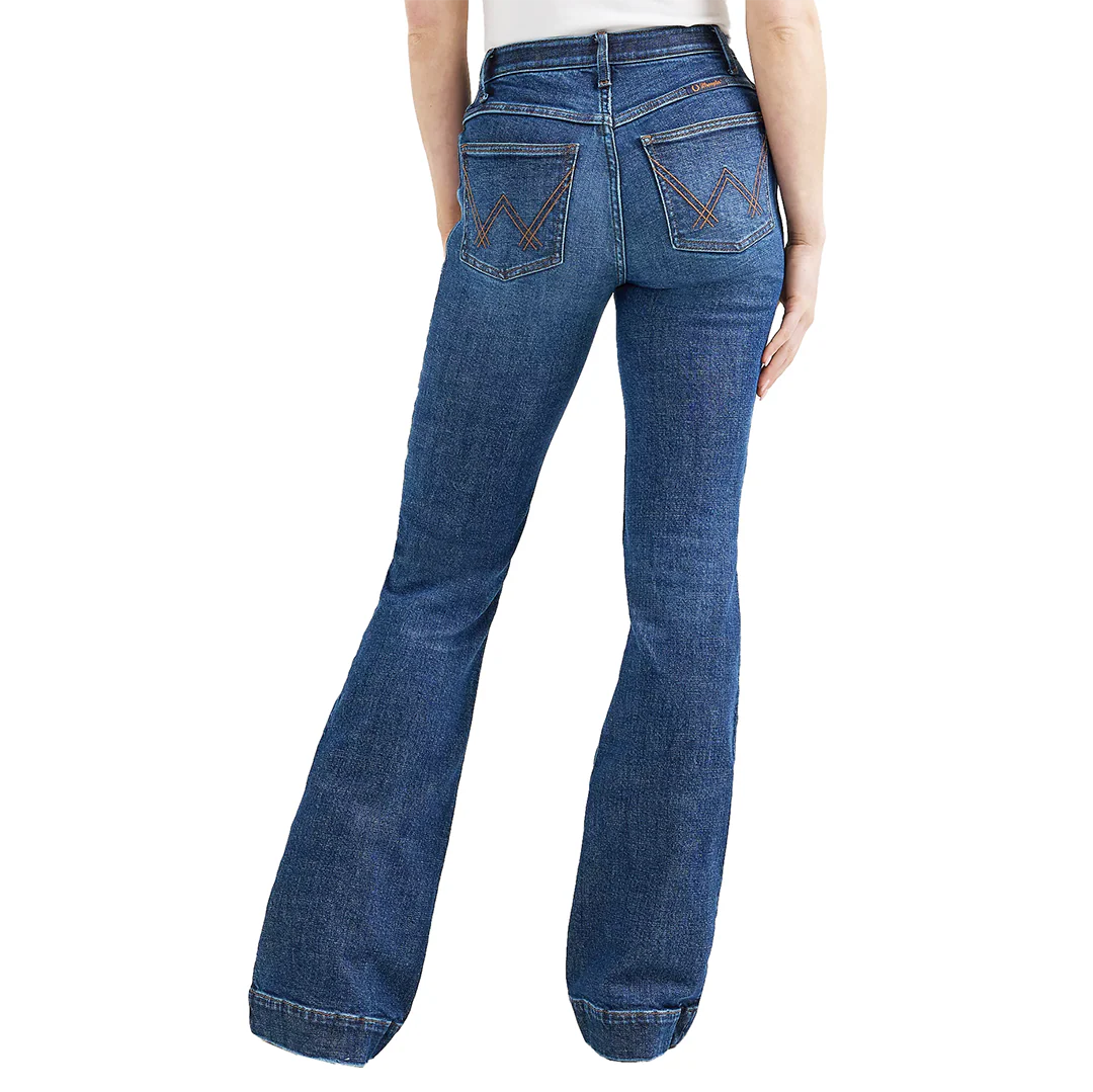 Wrangler Women's Ultimate Riding Willow Mid-Rise Trouser Jeans