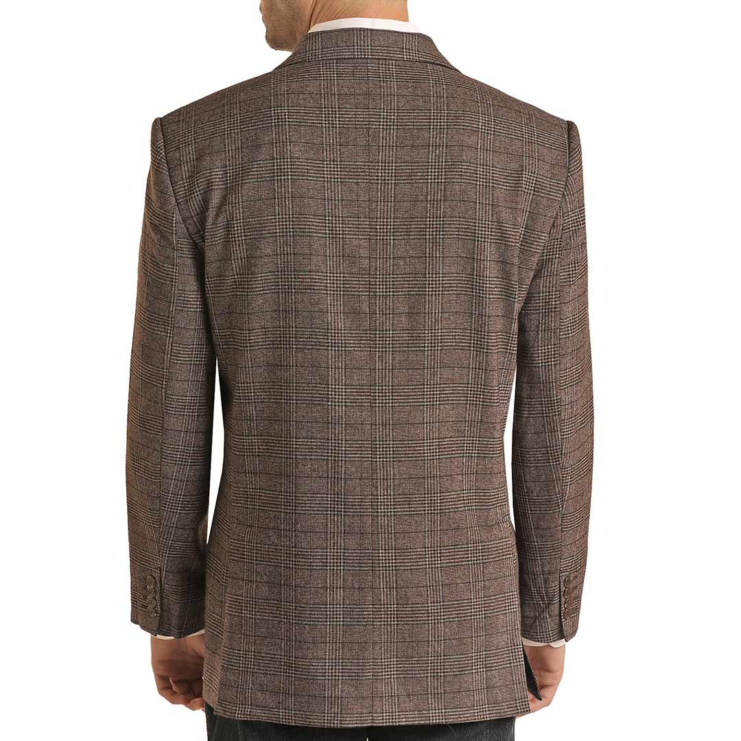 Rock & Roll Cowboy Men's Plaid Sport Coat