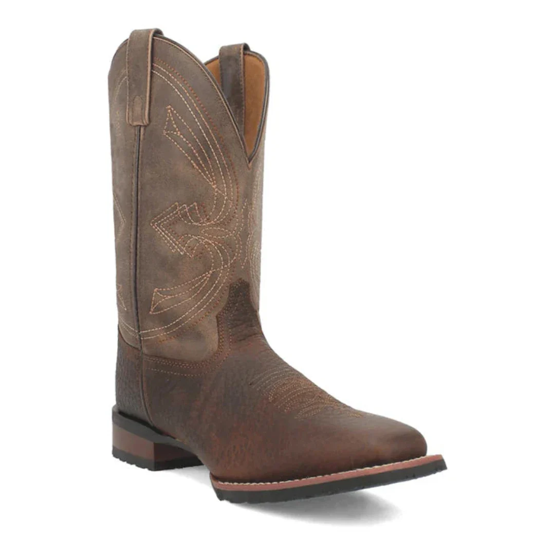 Laredo Men's Elias Western Square Toe Cowboy Boots
