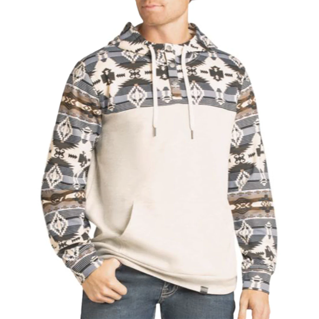 Rock & Roll Denim Men's Aztec Hoodie