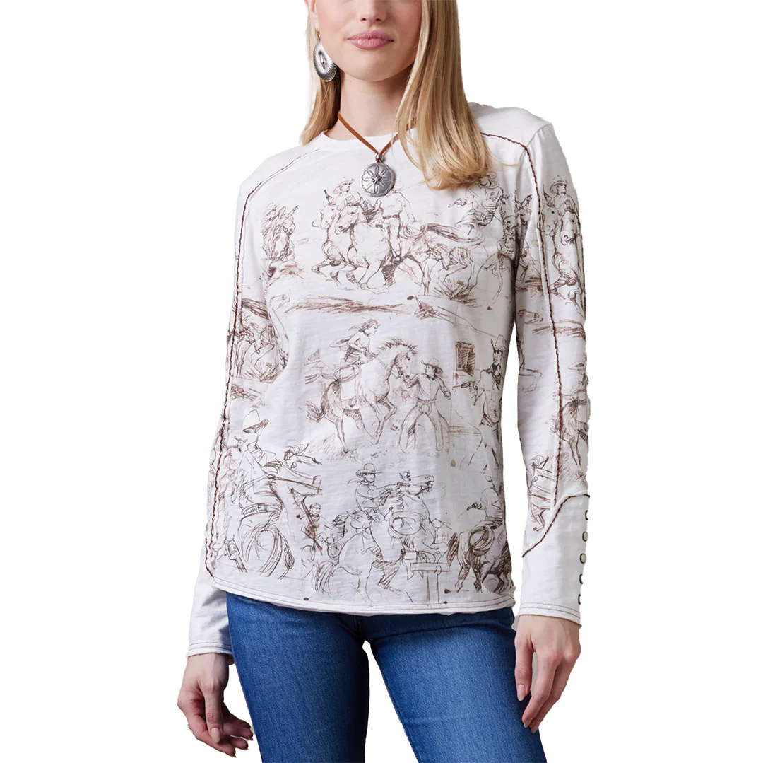 Double D Ranch Women's Take the Reins Top