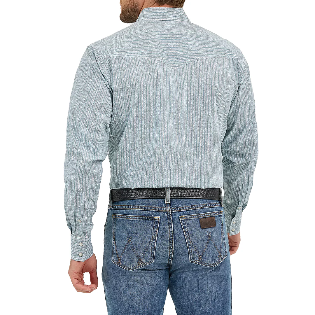 Wrangler Men's 20X Competition Advanced Comfort Long Sleeve Button Shirt