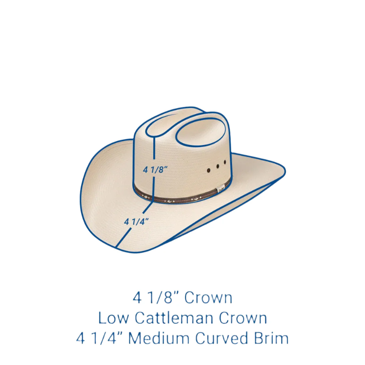 George Strait Kingman 10X Straw Cowboy Hat
