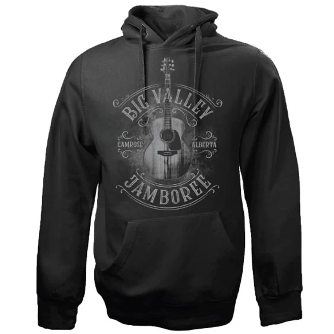 Big Valley Jamboree Unisex Guitar Graphic Hoodie