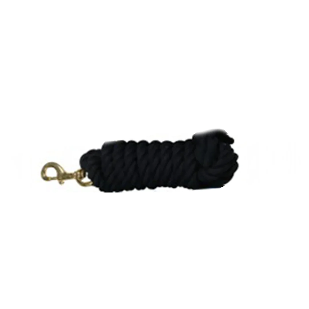 Western Rawhide Cotton Lead Rope with Bull Snap