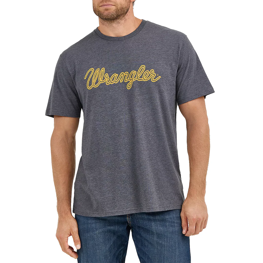 Wrangler Men's Rope Logo T-Shirt