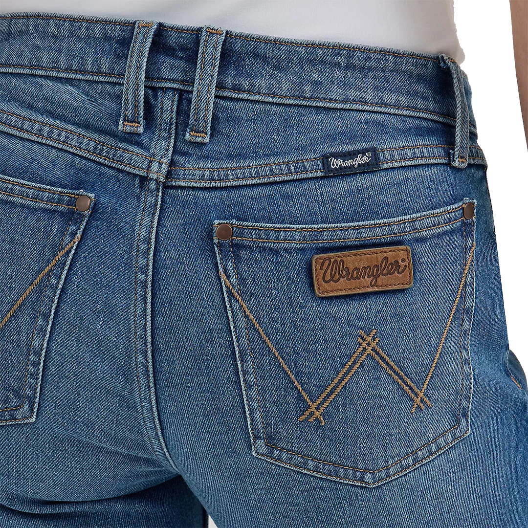 Wrangler Women's Retro Mae Wide Leg Trouser Jeans