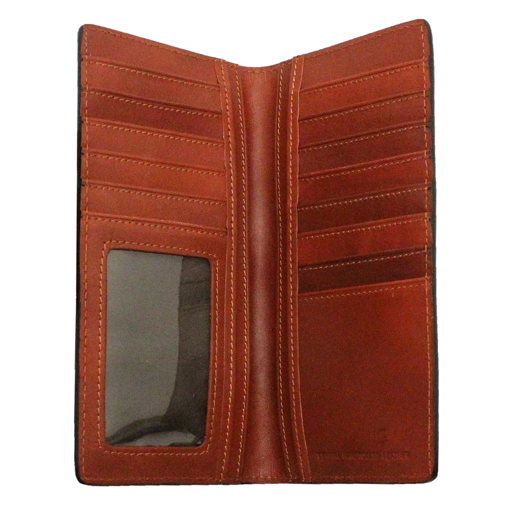 Ranger Belt Co. Men's Vine Basketweave Leather Rodeo Wallet