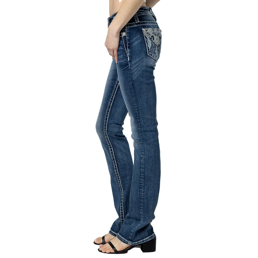Miss Me Women's Aztec Dreams Bootcut Jeans
