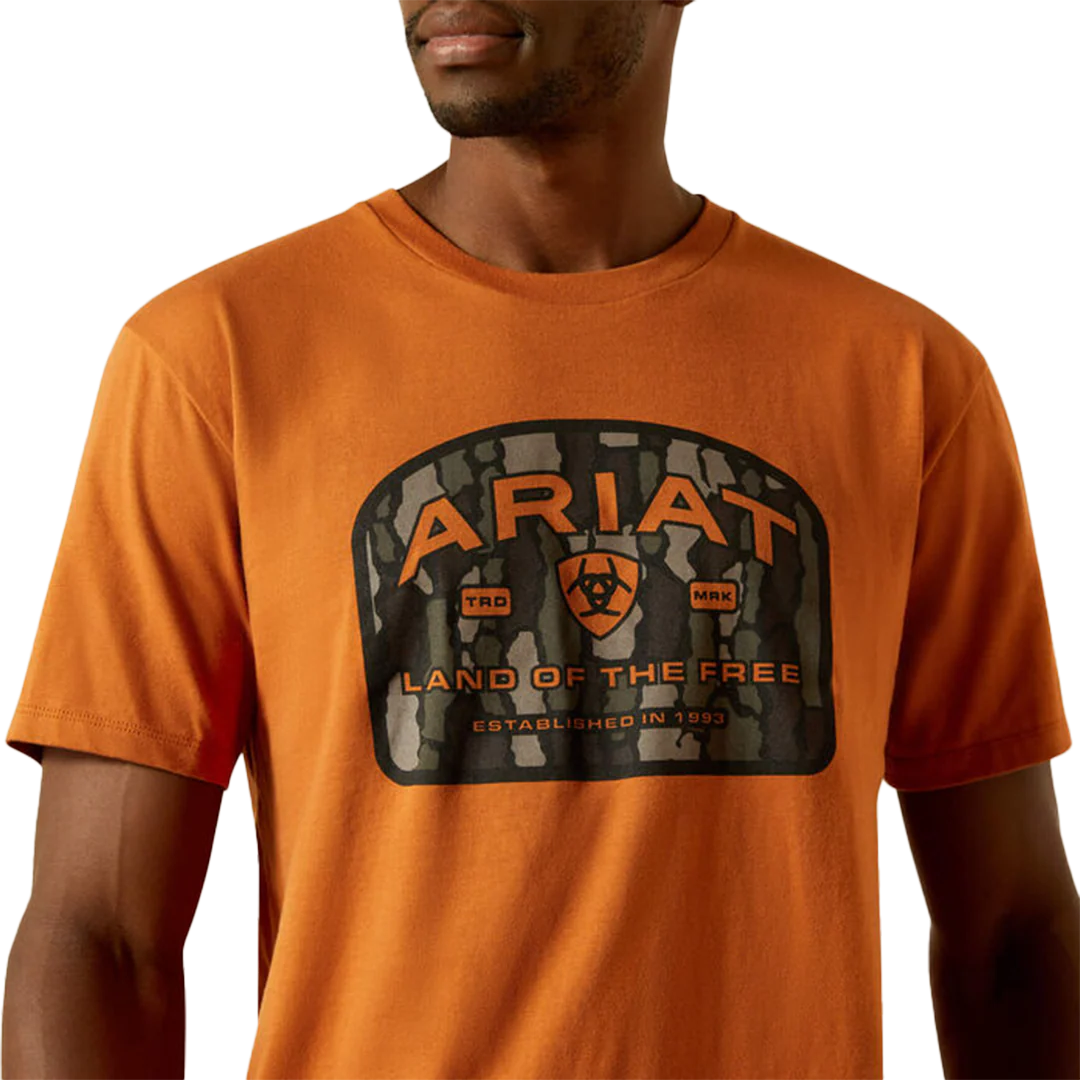 Ariat Men's Underlands Camo Badge T-Shirt