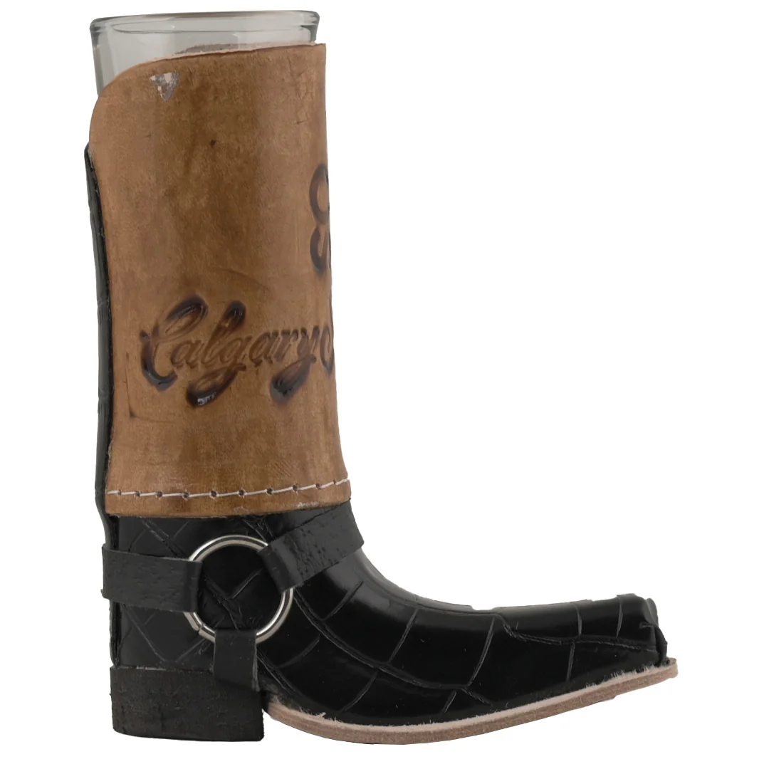 Calgary Stampede Cowboy Boot Shot Glass