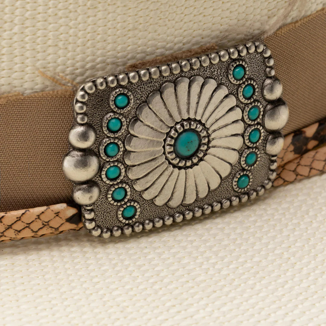 Charlie 1 Horse Women's Spear Point Straw Cowboy Hat