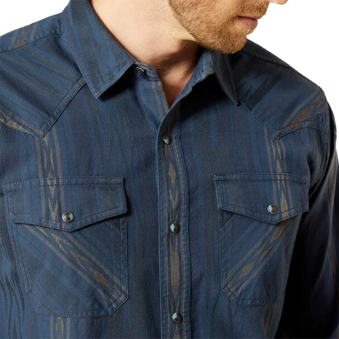 Ariat Men's New Hansen Retro Fit Long Sleeve Snap Shirt