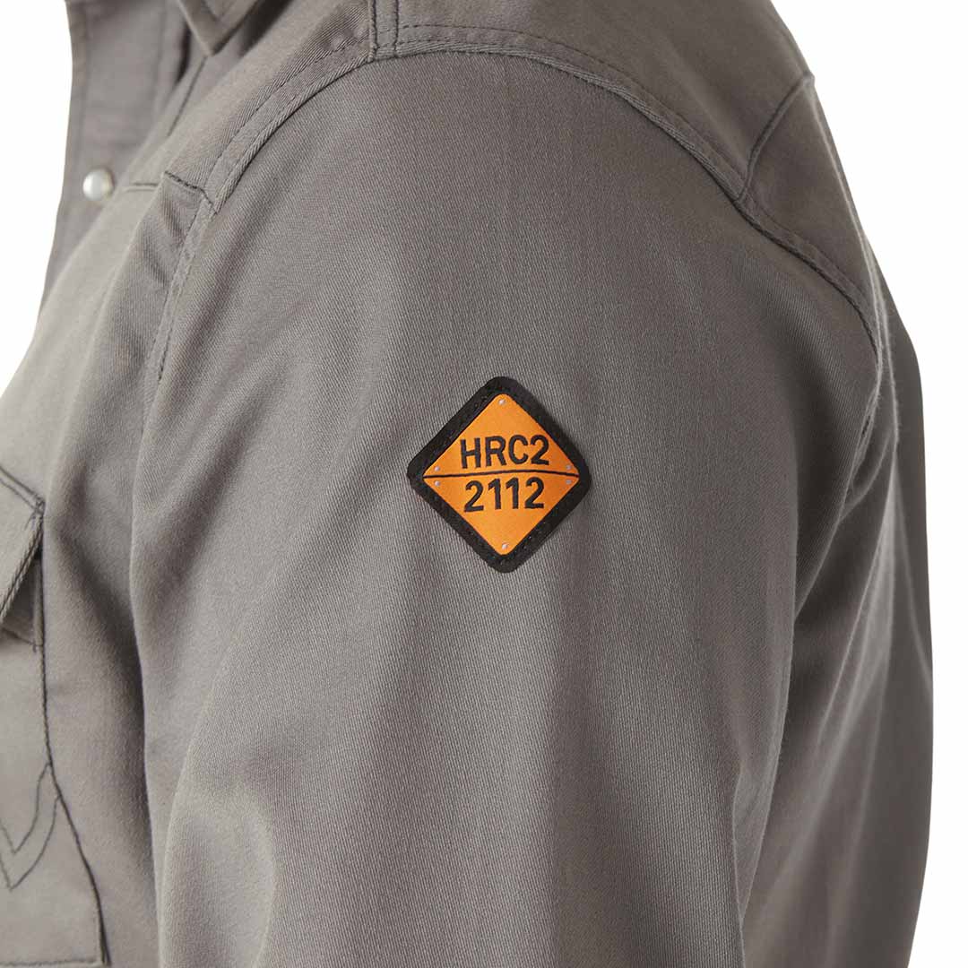 Wrangler Men's FR Flame Resistant Snap Work Shirt