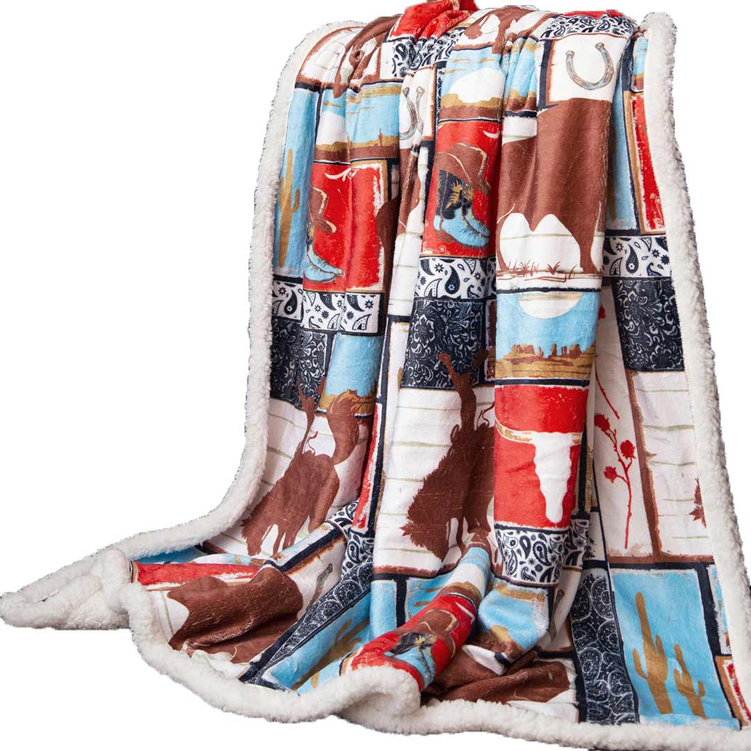 Wrangler Vintage Western Throw