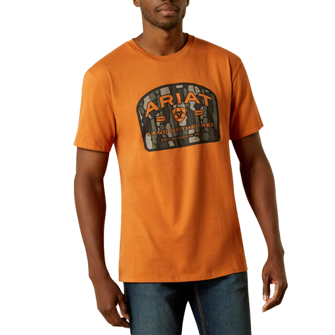 Ariat Men's Underlands Camo Badge T-Shirt