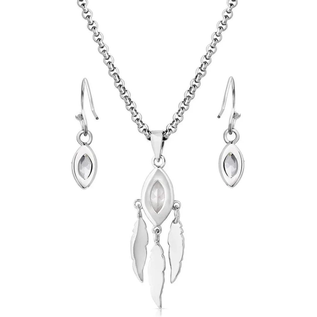 Montana Silversmiths Catching Light Crystal Jewelry Set