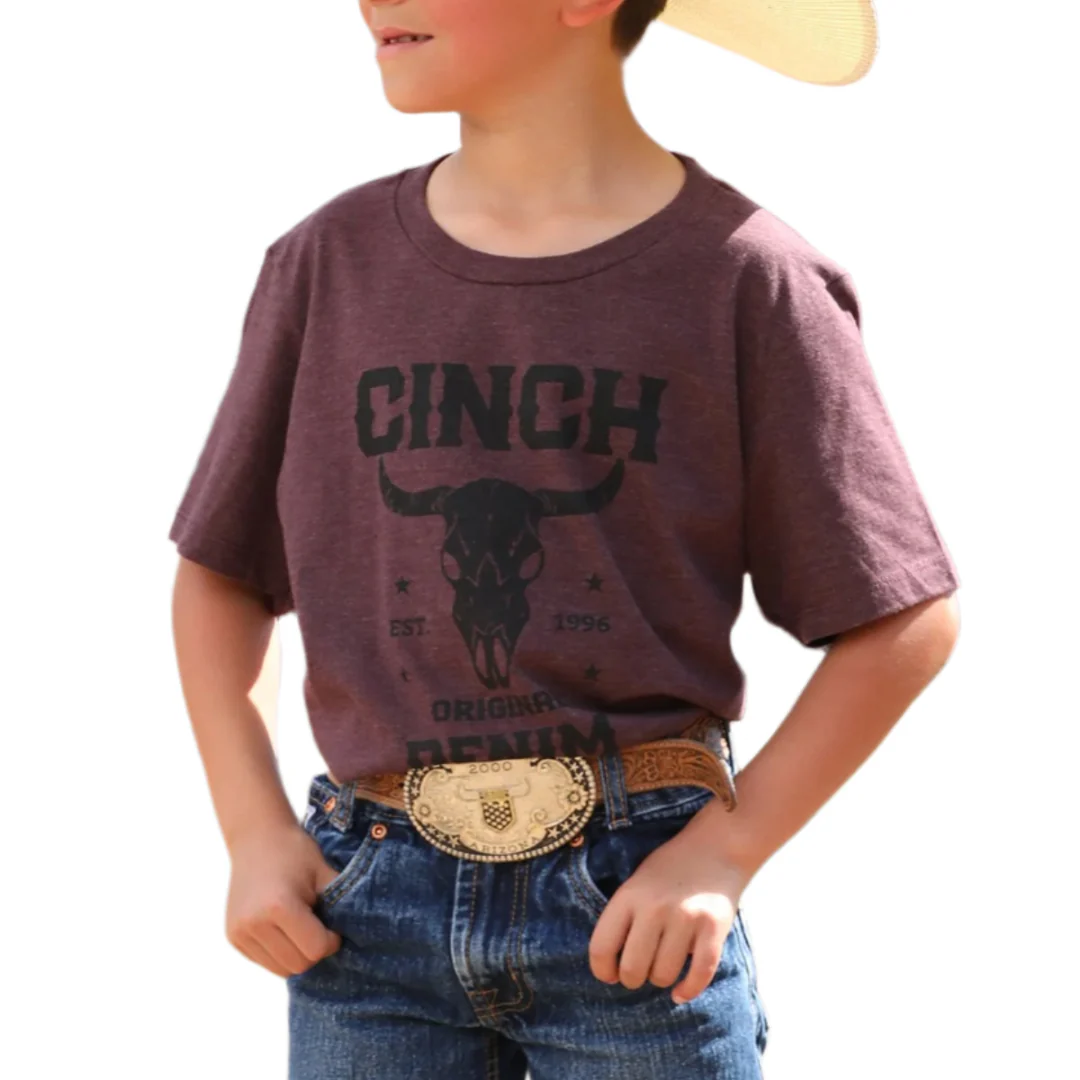 Cinch Boys' Bull Skull T-Shirt