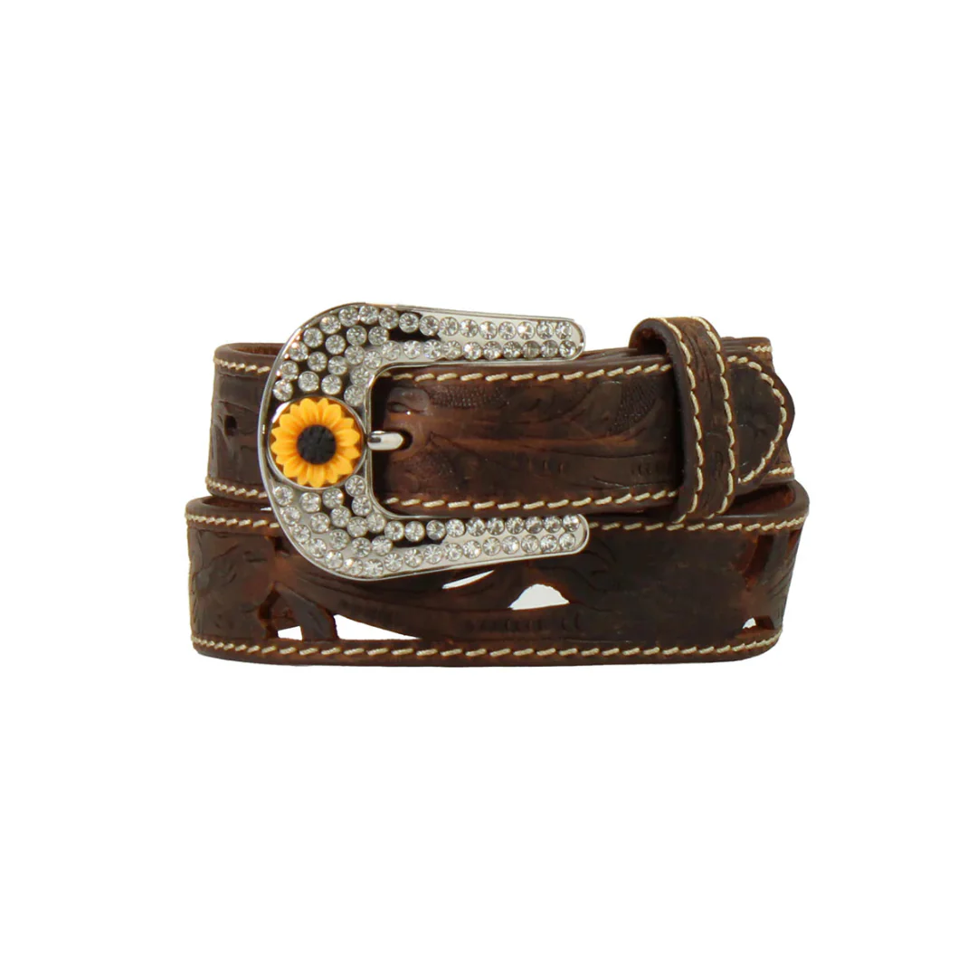 Angel Ranch Girls' Sunflower Belt