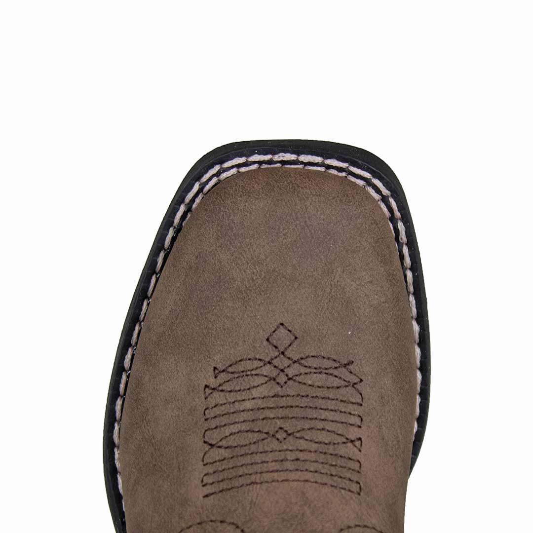 Roper Girls' Floral Shine Square Toe Cowgirl Boots