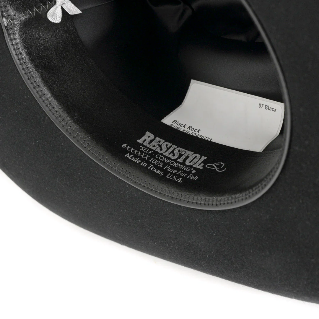Resistol 6X Black Rock George Strait Felt Cowboy Hat