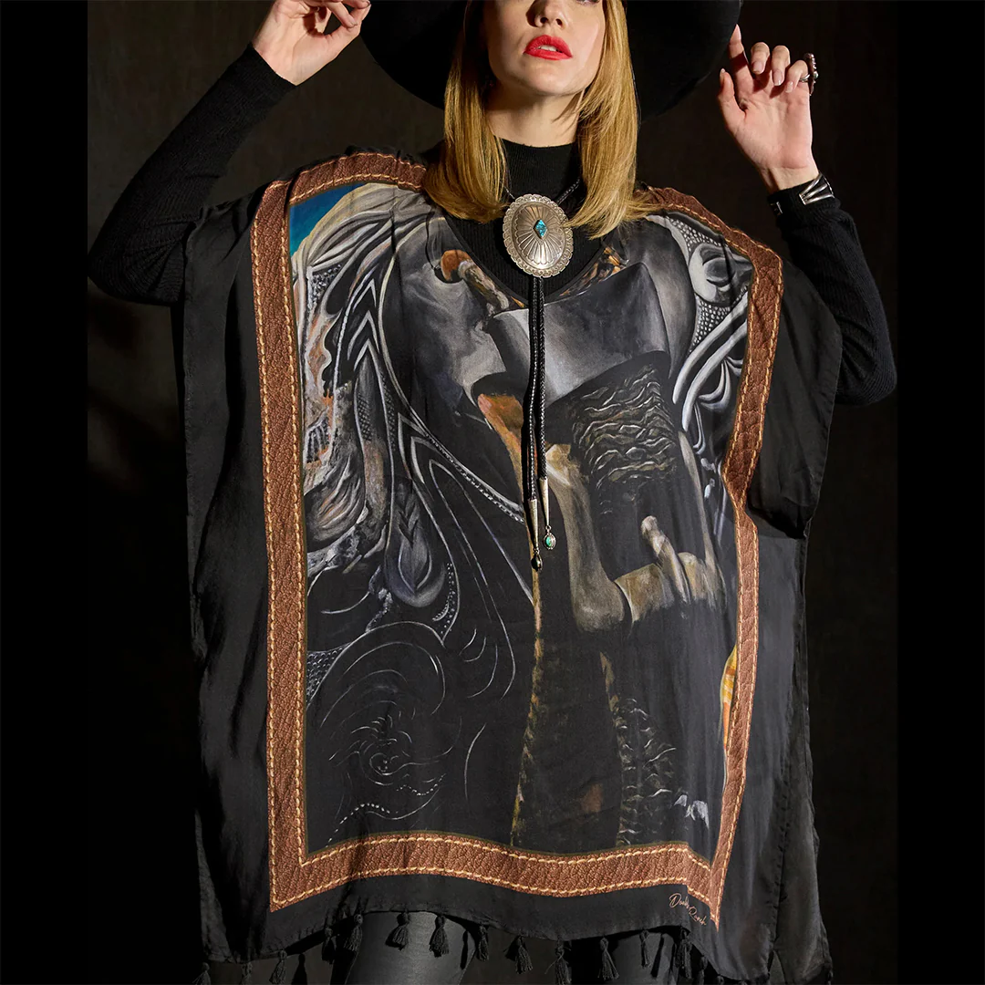 Double D Ranch Women's Porter Saddlery Poncho