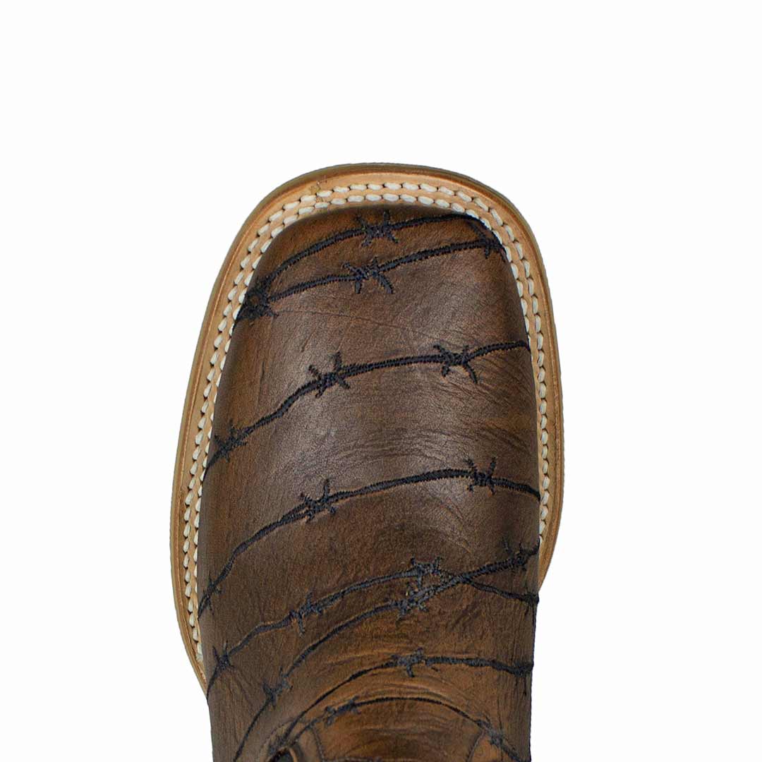 Tin Haul Men's Longhorn Lights Out Cowboy Boots
