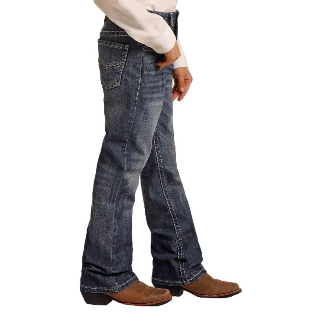 Rock & Roll Denim Boys' Bootcut Jeans