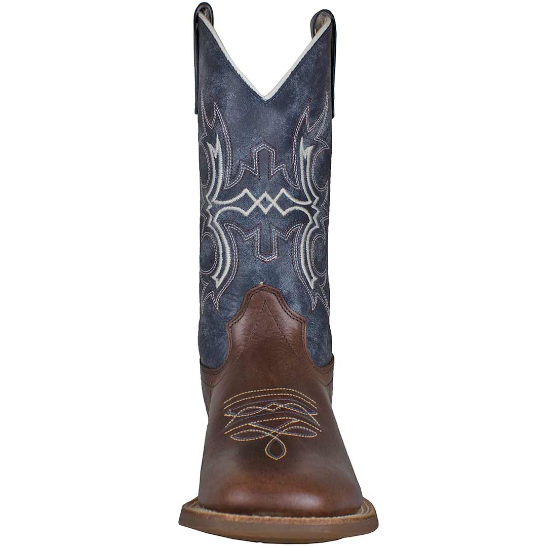 Old West Boys' Square Toe Cowboy Boots