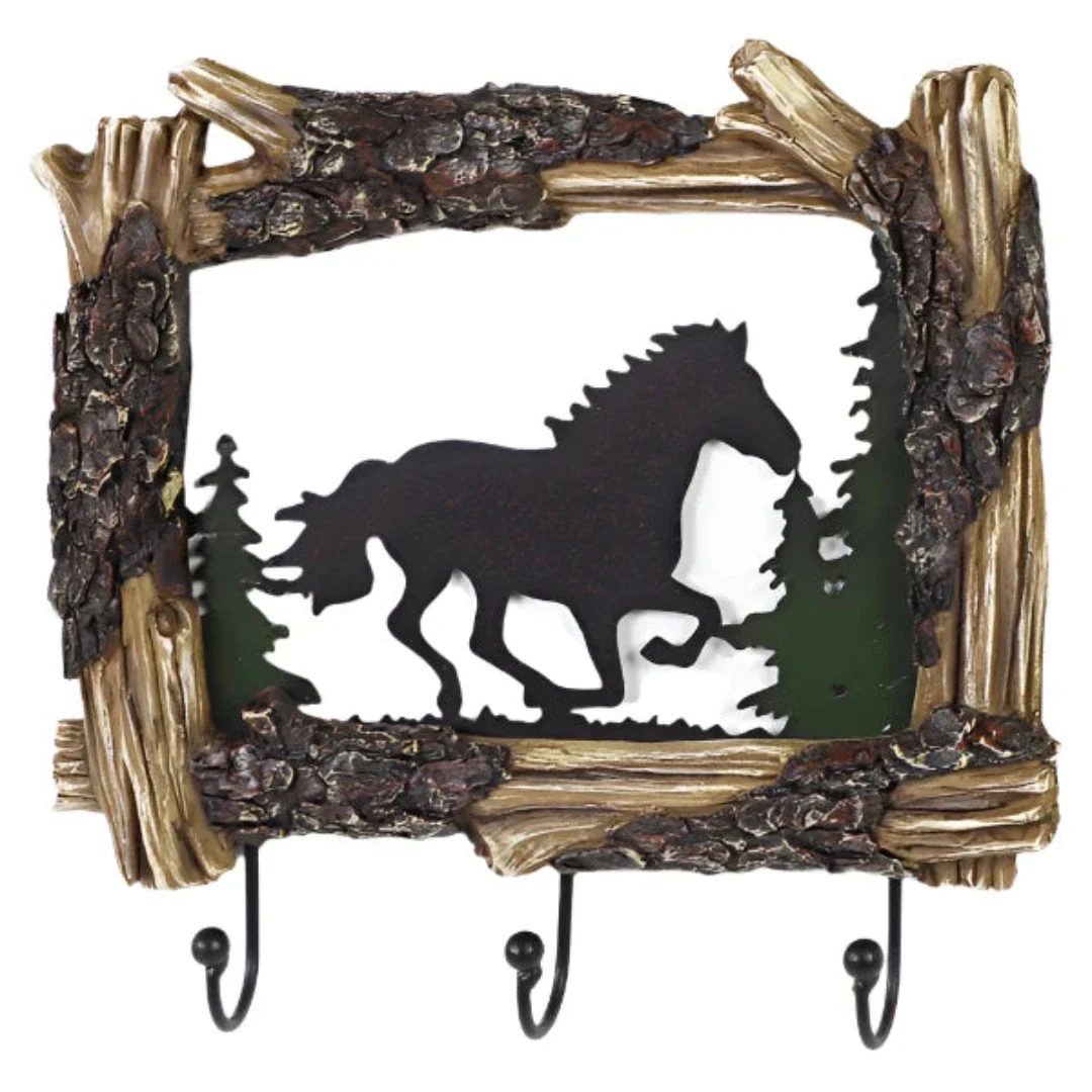De Leon Horse Themed Key Hooks
